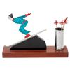 Image 1 : Art Deco Downhill Skier Cocktail Sticks - Sudre