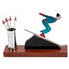 Image 2 : Art Deco Downhill Skier Cocktail Sticks - Sudre