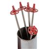 Image 5 : Art Deco Downhill Skier Cocktail Sticks - Sudre