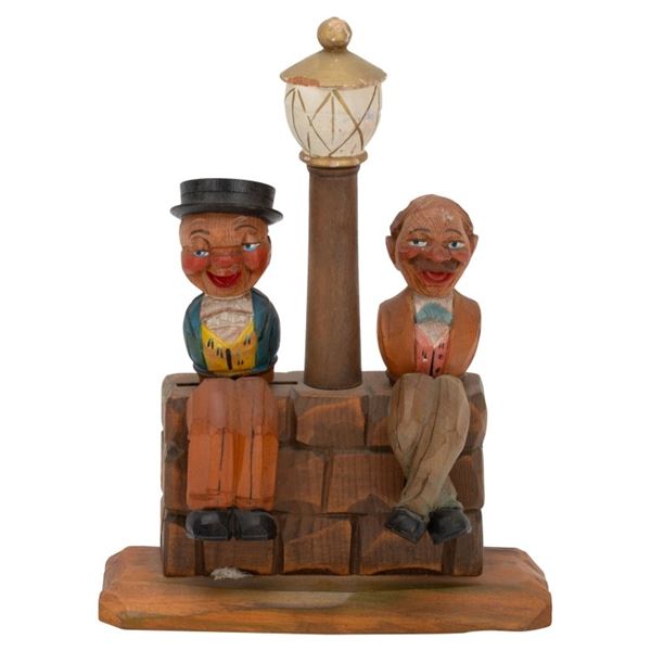 Anri Italian Wood Carved Bar Set