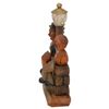 Image 4 : Anri Italian Wood Carved Bar Set