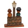 Image 5 : Anri Italian Wood Carved Bar Set