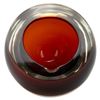 Image 1 : Sommerso Murano Glass Ball Ashtray, Flavio Poli