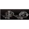 Image 2 : Hoya Crystal Pagoda Stopper Perfume Bottle - Pair