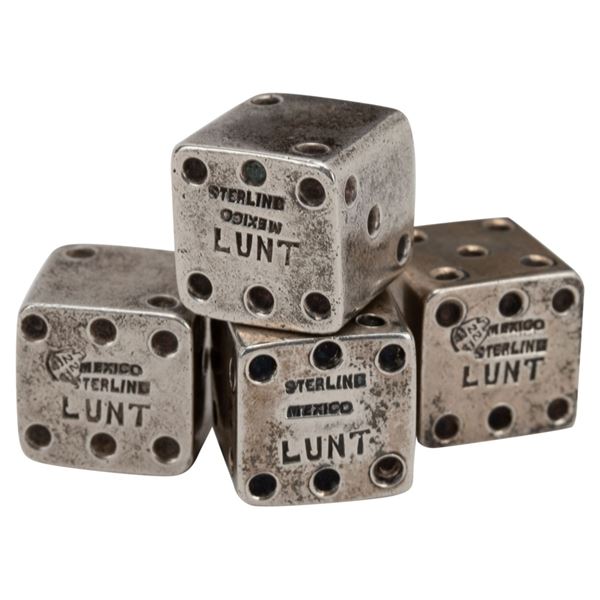 Lunt Mexico Sterling Silver Lunt Dice Lot