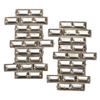 Image 1 : Roxanne Assoulin Crystal Geometric Clip Earrings