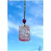 Image 7 : Antique Carved Chinese Tourmaline Silver Necklace