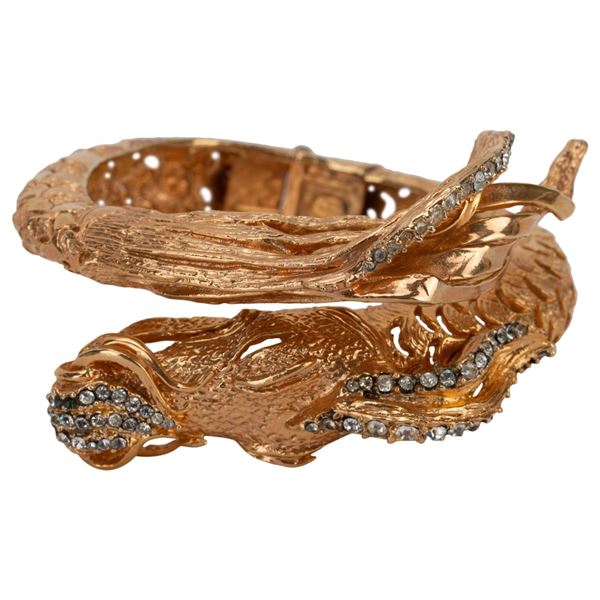 Grossé Germany Gold Plated Dragon Bracelet