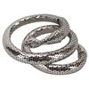 Image 2 : Whiting & Davis Silver Mesh Wrap Snake Bracelet