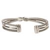 Image 2 : David Yurman X Crossover Sterling Diamond Cuff