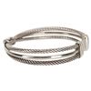 Image 3 : David Yurman X Crossover Sterling Diamond Cuff
