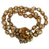 Image 1 : Miriam Haskell Triple Strand Citrine Bracelet