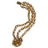 Image 3 : Miriam Haskell Triple Strand Citrine Bracelet