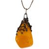 Image 3 : Russian Silver Baltic Amber Jewelry Lot