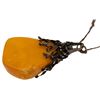 Image 4 : Russian Silver Baltic Amber Jewelry Lot