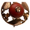 Image 4 : Antique Polish 14K Gold & Coral Demi Parure