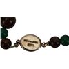 Image 6 : Chinese Hardstone Jade Cloisonne Bead Necklace