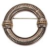 Image 1 : Lagos Caviar 18K Sterling Wreath Brooch