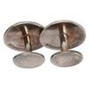 Image 2 : Tiffany & Co. Return To Sterling Oval Cufflinks