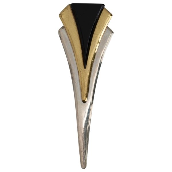 Fabrice Paris Art Deco Modernist Geometric Brooch