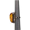 Image 6 : Modernist Sterling Silver Amber Ring Size 6