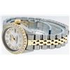 Image 9 : Rolex Ladies Quickset Two Tone White Diamond Datejust Wristwatch 26MM