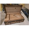 Image 4 : Antique Steamer Trunk. 36 w, 13 h, 21 d