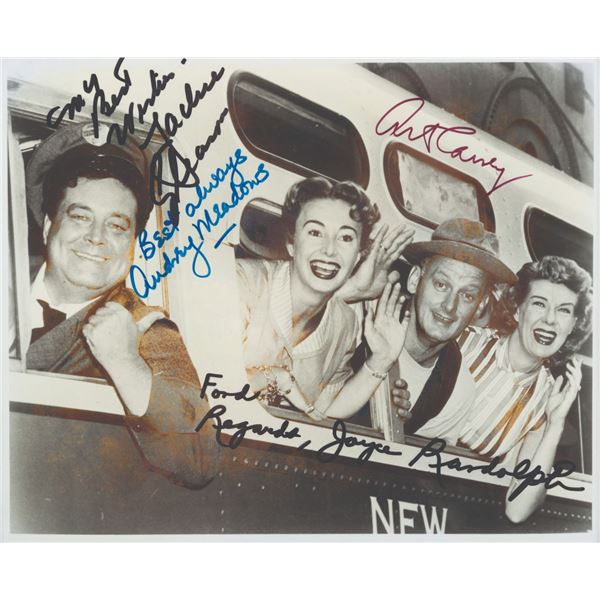 A Multi-Signed "The Honeymooners" Photo.