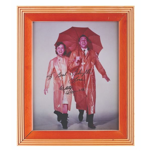 A "Singin’ in the Rain" Photo Signed by Debbie Reynolds.