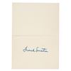 Image 2 : A Frank Sinatra Signed Season's Greetings Card.