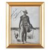 Image 1 : A John Wayne Signed Publicity Photo.