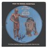 Image 1 : A Carrie Fisher Signed The Story of Star Wars Picture Disc.