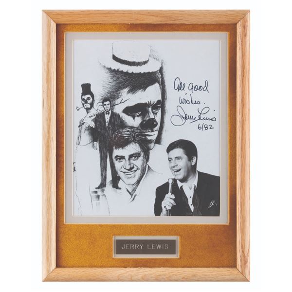 A Jerry Lewis Signed Photo.