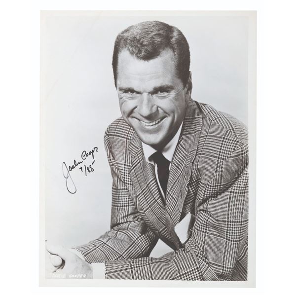 A Signed Headshot of Jackie Cooper.