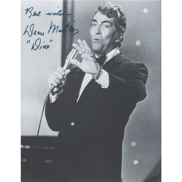 A Dean Martin Signed Photo.