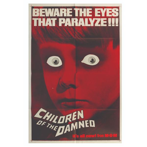 A "Children of the Damned" One-Sheet Poster.