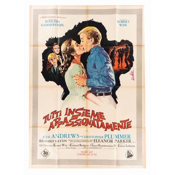 A "The Sound of Music" Italian Two-Sheet Poster.
