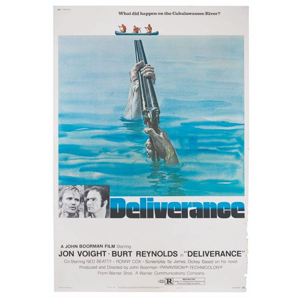 A "Deliverance" Bus Stop Theatrical Poster.