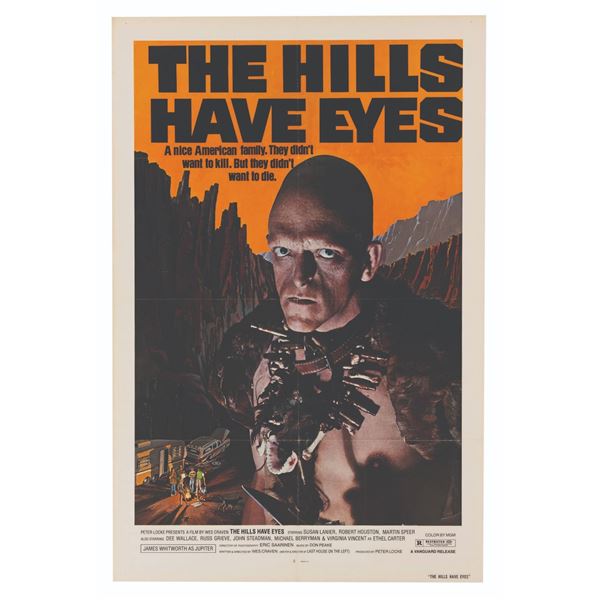 A "The Hills Have Eyes" One-Sheet Poster.