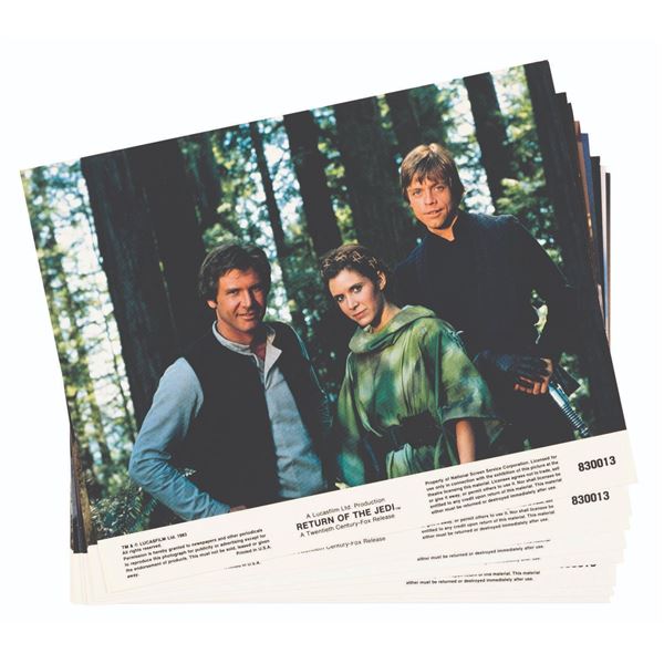 A Set of "Return of the Jedi" Lobby Cards.