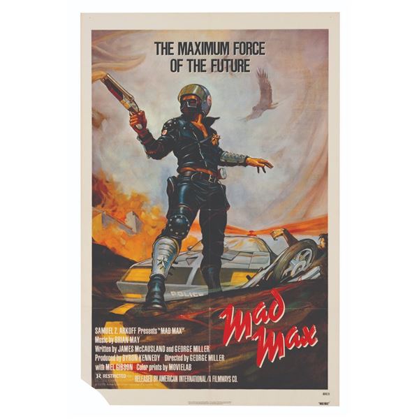 A "Mad Max" One Sheet Poster.