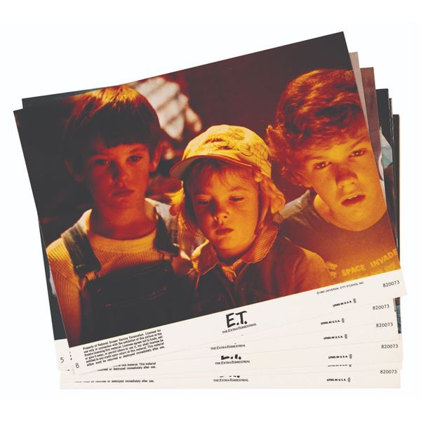 A Set of "E.T. the Extra-Terrestrial" Lobby Cards.