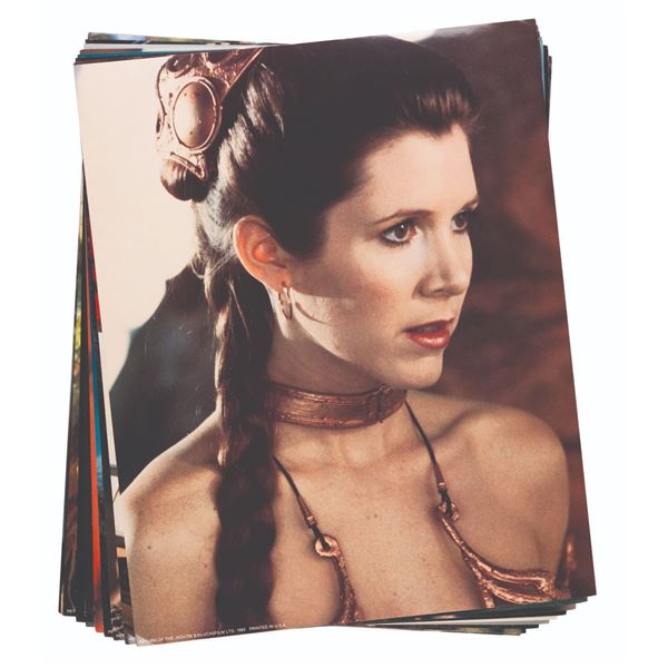 A Collection of Jumbo "Return of the Jedi" Lobby Cards.