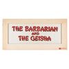 Image 1 : "The Barbarian and the Geisha" Title Art.