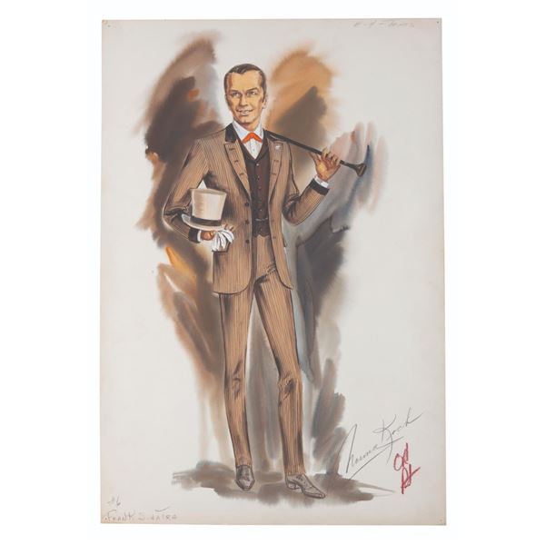 A "4 for Texas" Frank Sinatra Costume Design.