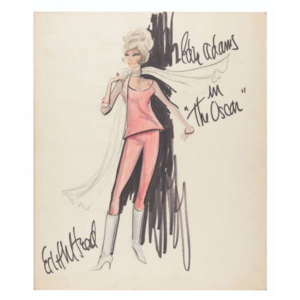 An Edith Head "The Oscar" Edie Adams Costume Design.