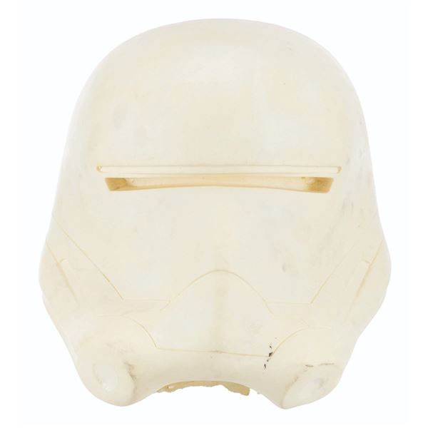 A "The Force Awakens” Flametrooper Helmet Cast.