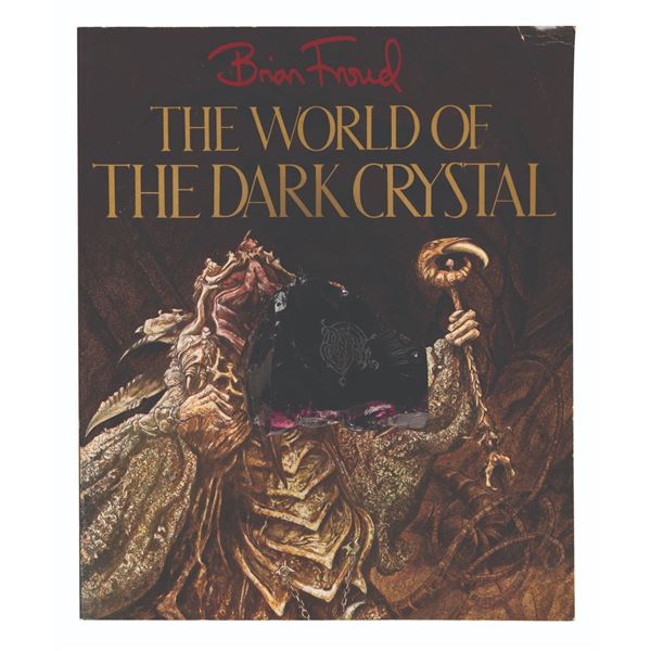 The World of The Dark Crystal Book and Glass Paperweight.