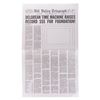 Image 1 : An "Expedition: Back to the Future" Prop Newspaper.