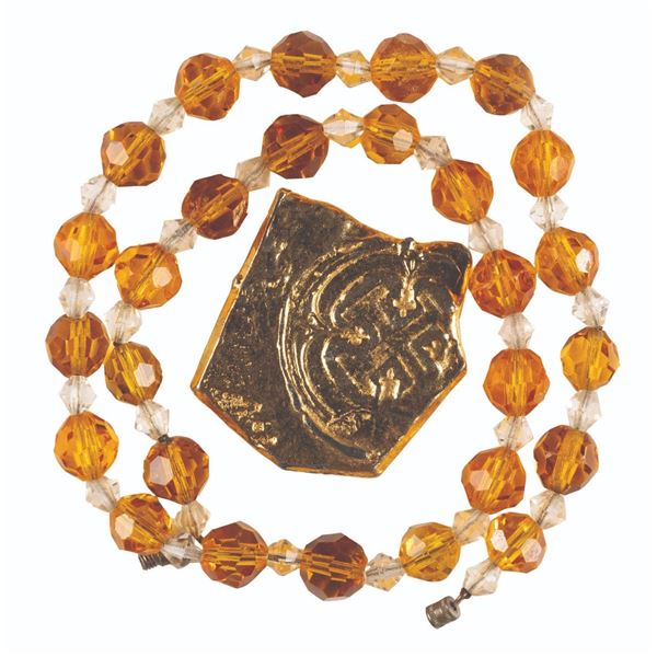 A Pair of "The Goonies” One-Eyed Willy Treasure Props.